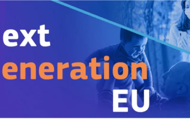 Immagine grafica ufficiale di Next Generation EU