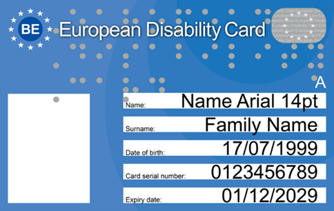 carta UE disabilità